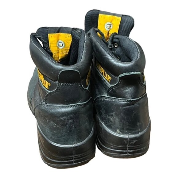 Caterpillar‎ Boots Men's 12 Composite Toe Workwear Outdoor Black - Picture 4 of 5